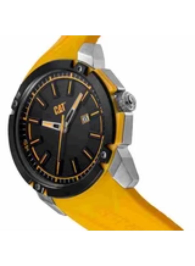 CAT AH.161.27.127 Elite Black/Yellow Men Watch - Image 2